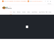 Tablet Screenshot of credairajasthan.com
